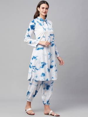 White gota cotton salwar 4
