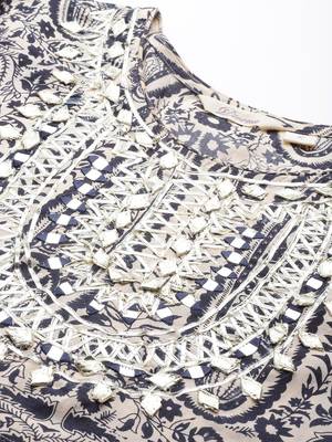 Beige gotta patti cotton salwar 2