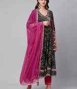 Black gotta patti cotton salwar