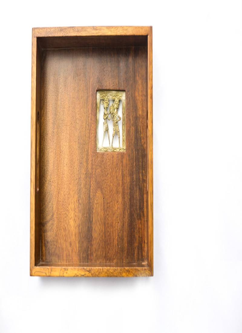 Serving Tray Big with handle slots