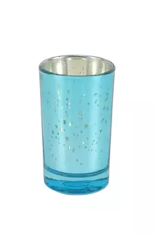 Green Glass Votive Set of 4