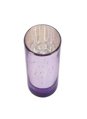 Purple Glass Votive Set of 4 4