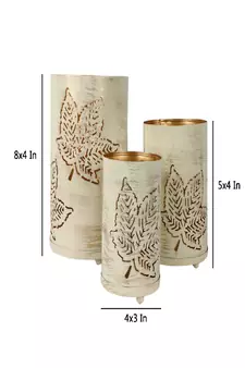 Maple Votive Set of 3 - Tealight 26