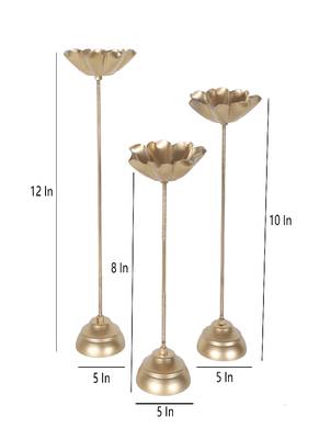 Small Lotus Detacchable Set of 3 2