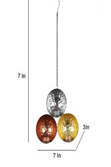 Wall Three Color Tealight Holder Set of 2