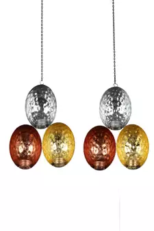 Wall Three Color Tealight Holder Set of 2
