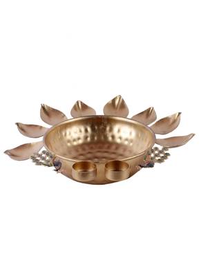 Peacock Flower Uruli Set of 3 3