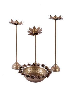 Rose Urli With Detachable Set of 4 2