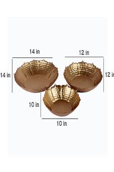 Sunflower Urli Set of 3