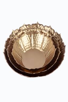 Sunflower Urli with Detachable Tealight Holder Set of 6