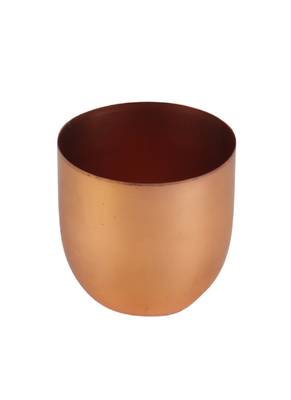 Copper Plating Table Top Planter Set of 2 2