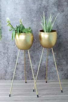 Detachable Apple Floor Planter Set of 2