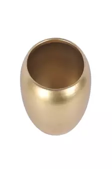 Gold Apple Shape Planters Set of 3