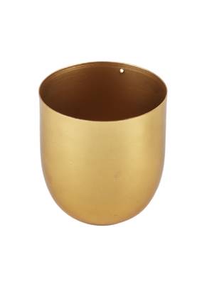 Gold Plating Table Top Planter Set of 2 2