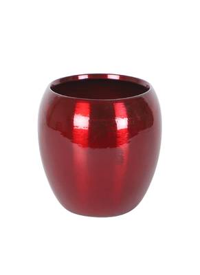 Red Apple Planter Set of 3 4