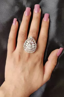 American Diamond Ring