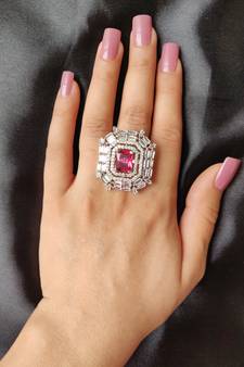 American Diamond Ring