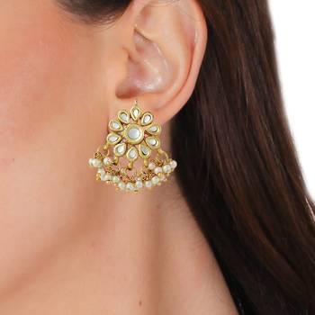 Kundan Stud Earrings 1