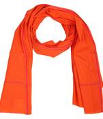 ROLIMOLI Orange Kesari Gamcha Pure Cotton Towel Angocha For Bath Set 1