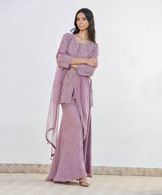 Wine Sharara Set 2