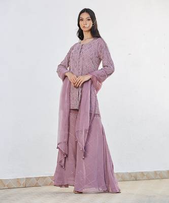 Wine Sharara Set 3