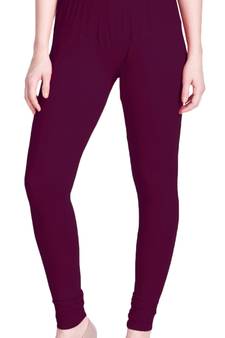  Lyra Mauve Free Size Churidar Leggings