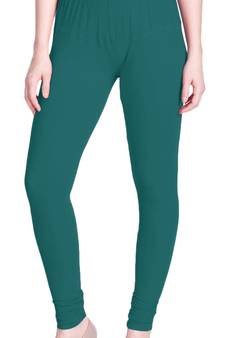  Lyra M.Z.Green Free Size Churidar Leggings