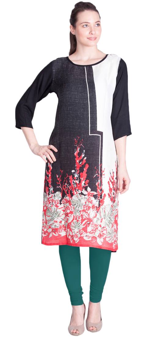  Lyra M.Z.Green Free Size Churidar Leggings