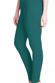  Lyra M.Z.Green Free Size Churidar Leggings