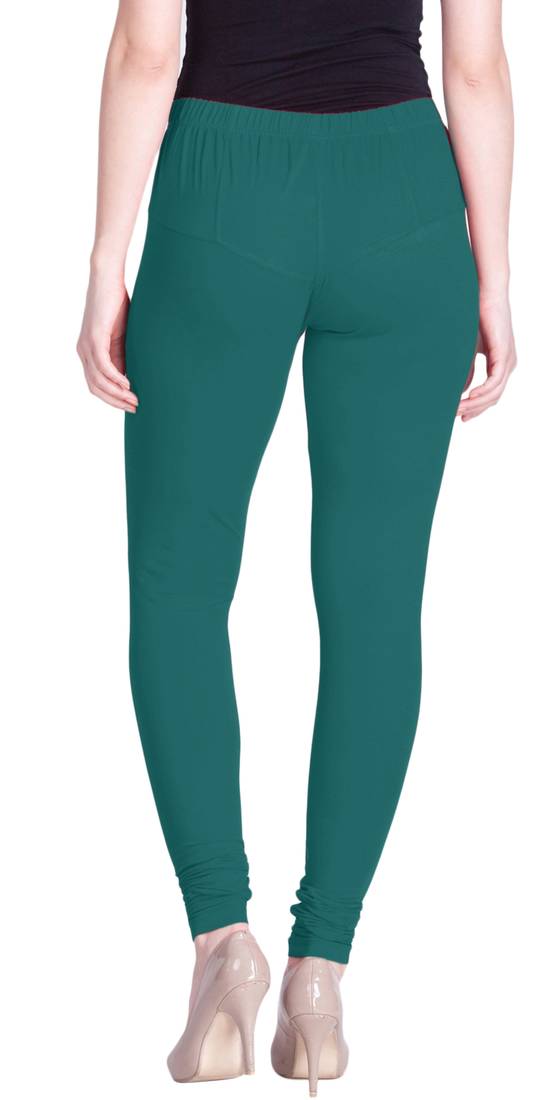  Lyra M.Z.Green Free Size Churidar Leggings