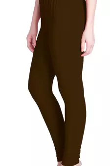  Lyra Brown Free Size Churidar Leggings