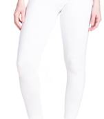  Lyra White Free Size Churidar Leggings