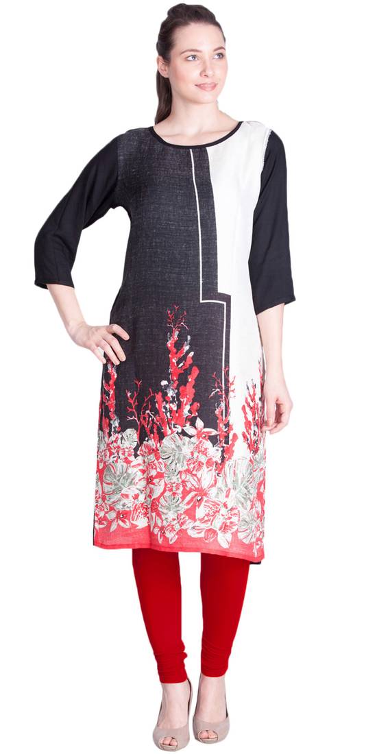  Lyra Red Free Size Churidar Leggings