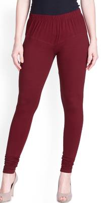  Lyra Marron Free Size Churidar Leggings 1