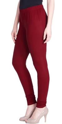  Lyra Marron Free Size Churidar Leggings 3