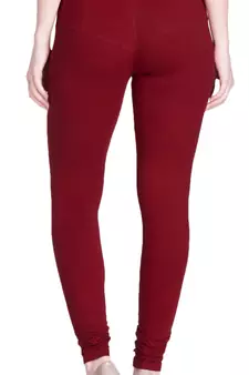  Lyra Marron Free Size Churidar Leggings