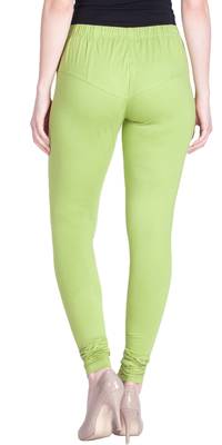  Lyra parrot Green Free Size Churidar Leggings 4