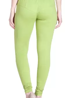  Lyra parrot Green Free Size Churidar Leggings