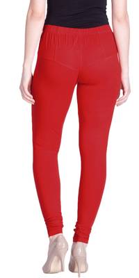 Multicolor Cotton Plain Leggings 4