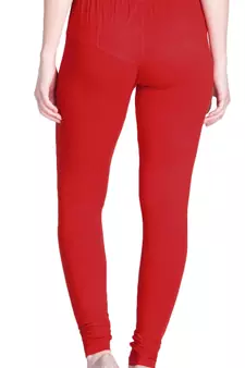 Multicolor Cotton Plain Leggings