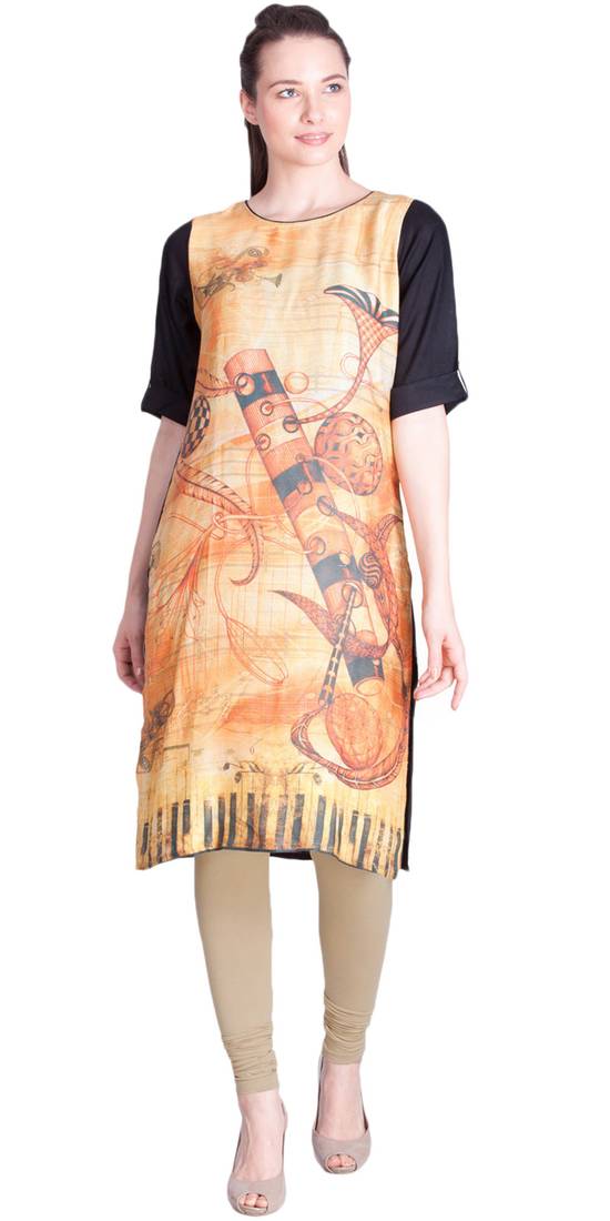  Lyra Beige Free Size Churidar Leggings