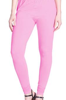  Lyra Light pink Free Size Churidar Leggings