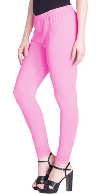  Lyra Light pink Free Size Churidar Leggings 3
