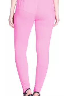  Lyra Light pink Free Size Churidar Leggings