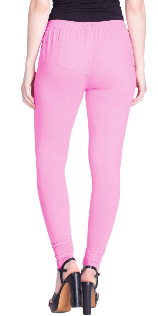  Lyra Light pink Free Size Churidar Leggings