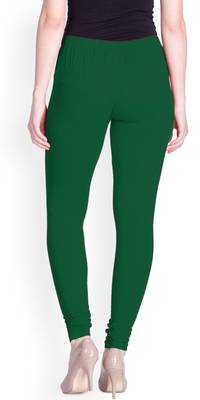  Lyra Rama Green Free Size Churidar Leggings 4