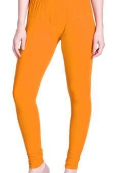  Lyra Mustard Free Size Churidar Leggings