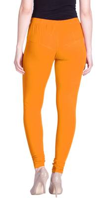  Lyra Mustard Free Size Churidar Leggings 4