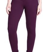  Lyra M Purple Free Size Churidar Leggings