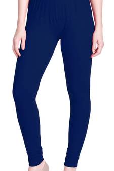  Lyra True blue Free Size Churidar Leggings